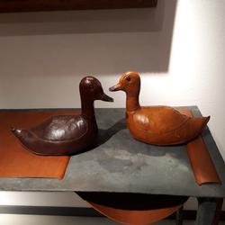 2 Ducks By Dimitri Omersa Abercrombie Of Liberty in leather, England