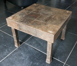 Side Table mid century in iron, european 20th century